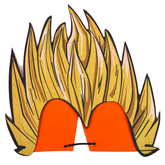 PELUCA AMARILLA DRAGON BALL